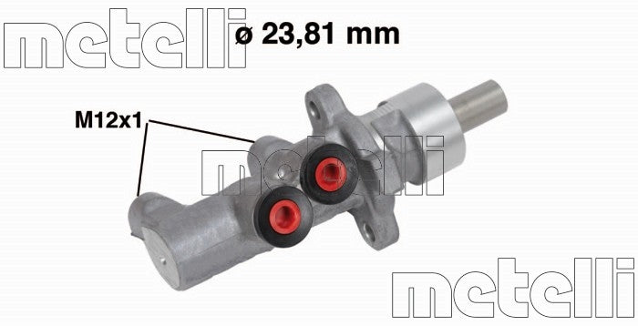 METELLI Brake Master Cylinder 05-0751