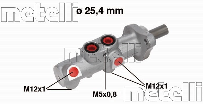 METELLI Brake Master Cylinder 05-0756