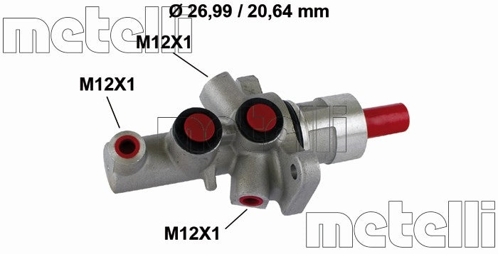 METELLI Brake Master Cylinder 05-0858