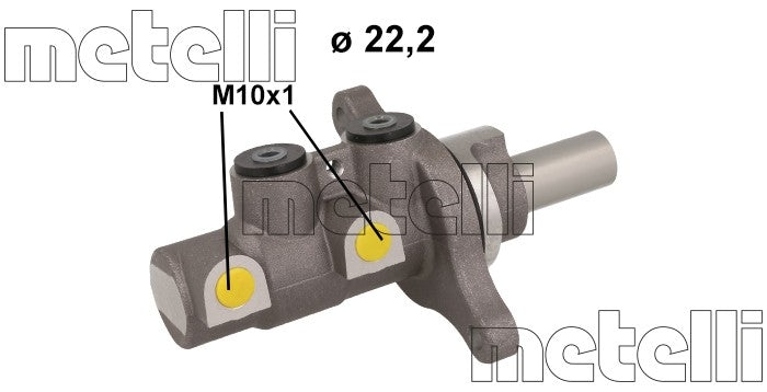 METELLI Brake Master Cylinder 05-1151