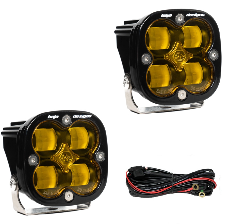 Baja Designs Squadron SAE LED Auxiliary Light Pod Pair