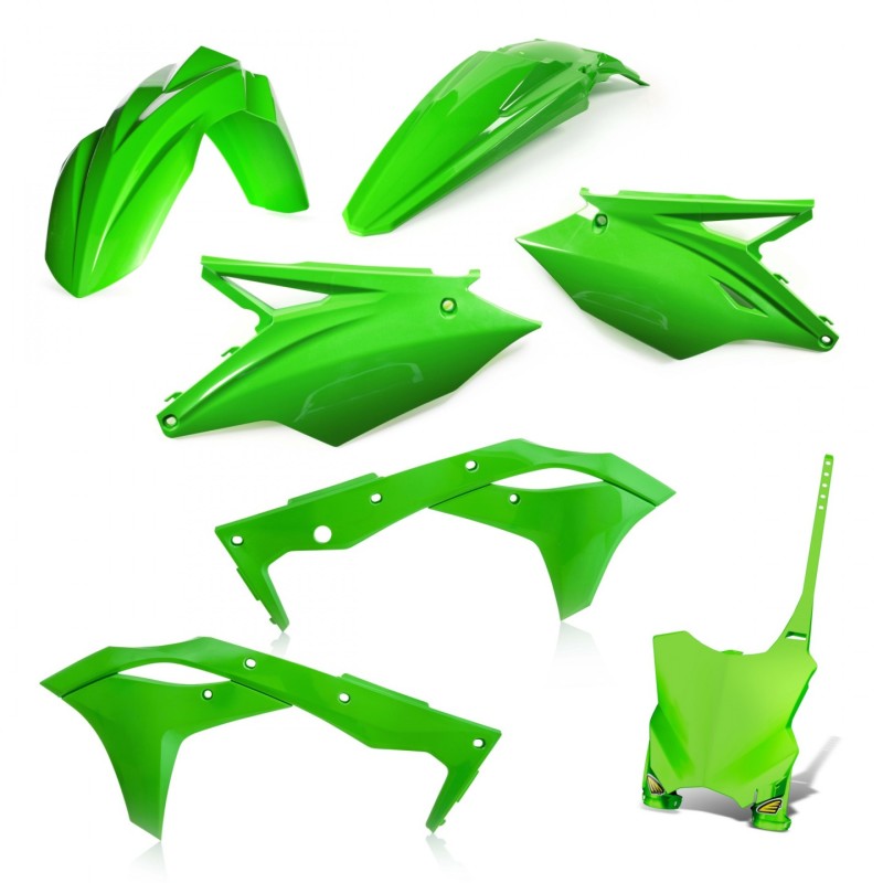 Cycra 17-20 Kawasaki KX250F 5-pc Replica Body Kit Green 1CYC-9419-72 1CYC-9419-72 Photo - Primary