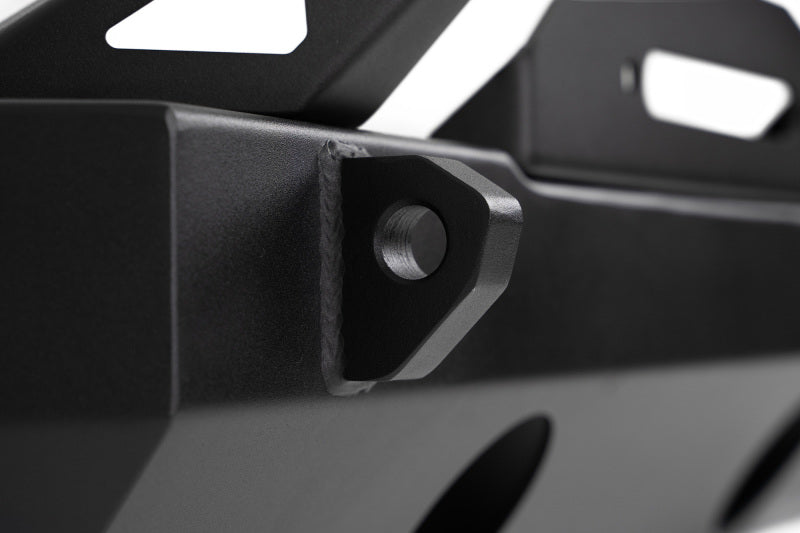 DV8 Offroad 07-23 Jeep Wrangler/Gladiator JT/JK/JL FS-25 Stubby Front Bumper w/Plated Bull Bar FBJL-06 FBJL-06 Photo - Unmounted