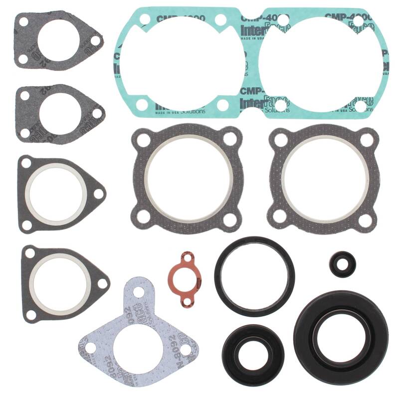 Vertex Pistons Vertex Gaskets 89-95 Yamaha Ovation 340 Complete Gasket Kit w/ Oil Seals 711142C 711142C Photo - Primary
