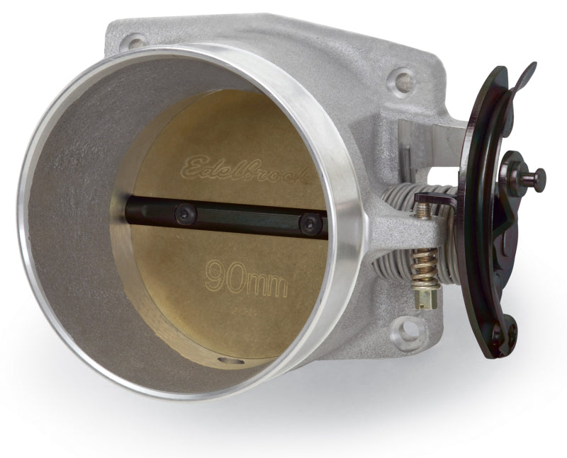 Edelbrock Throttle Body, 90MM, Pro-Flo XT, Ford-Style, Satin Finish 3818 Photo - Primary