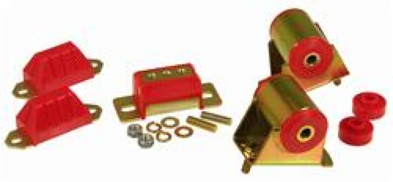 Prothane 87-96 Jeep YJ Drivetrain Kit - Red 1-1902 1-1902 User 1