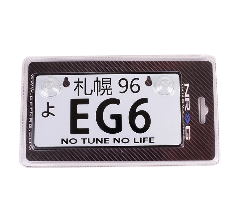 NRG JDM Mini License Plate (Hokkaido) 3" X 6" - EG6 MP-001-EG6 Photo - Primary