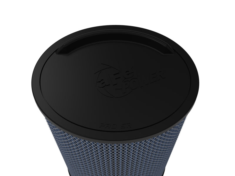 aFe Magnum FLOW Universal Pro 5R Air Filter (6.75x5)in F (9.25x7.5)in B (7.75x6)in T x 18in H 24-90202R 24-90202R Photo - Close Up