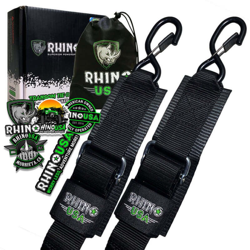 Rhino USA Transom Straps For Boat Trailer (Pair) RNO-TRNSM-STRPS RNO-TRNSM-STRPS Photo - Primary