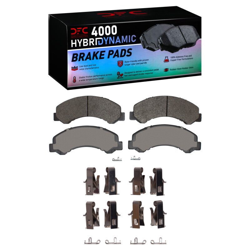 DFC DFC 4000 HybriDynamic Brake Pads Brakes, Rotors & Pads Brake Pads - OE main image