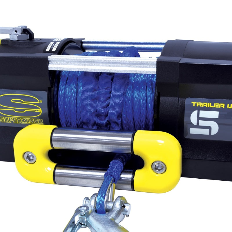 Superwinch 5500 LBS 12 VDC 1/4in x 60ft Synthetic Rope S5500 Winch 1455201 1455201 Photo - Unmounted