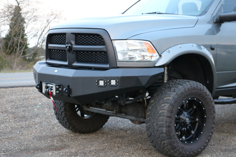 DV8 Offroad 10-14 Dodge Ram 2500/3500 Front Bumper FBDR2-02 FBDR2-02 Photo - Mounted