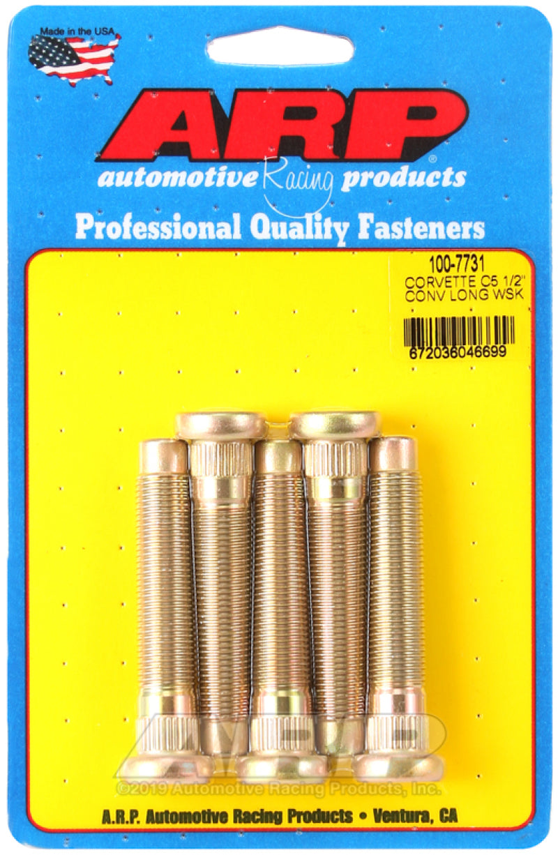 ARP Corvette C5 long 1/2 Conv Wheel Stud Kit 100-7731 User 1