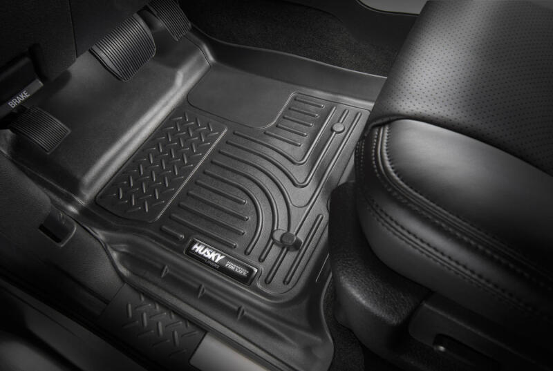 Husky Liners 2015 Ford Mustang WeatherBeater Black Front & Second Seat Floor Liner 99371 Photo - out of package