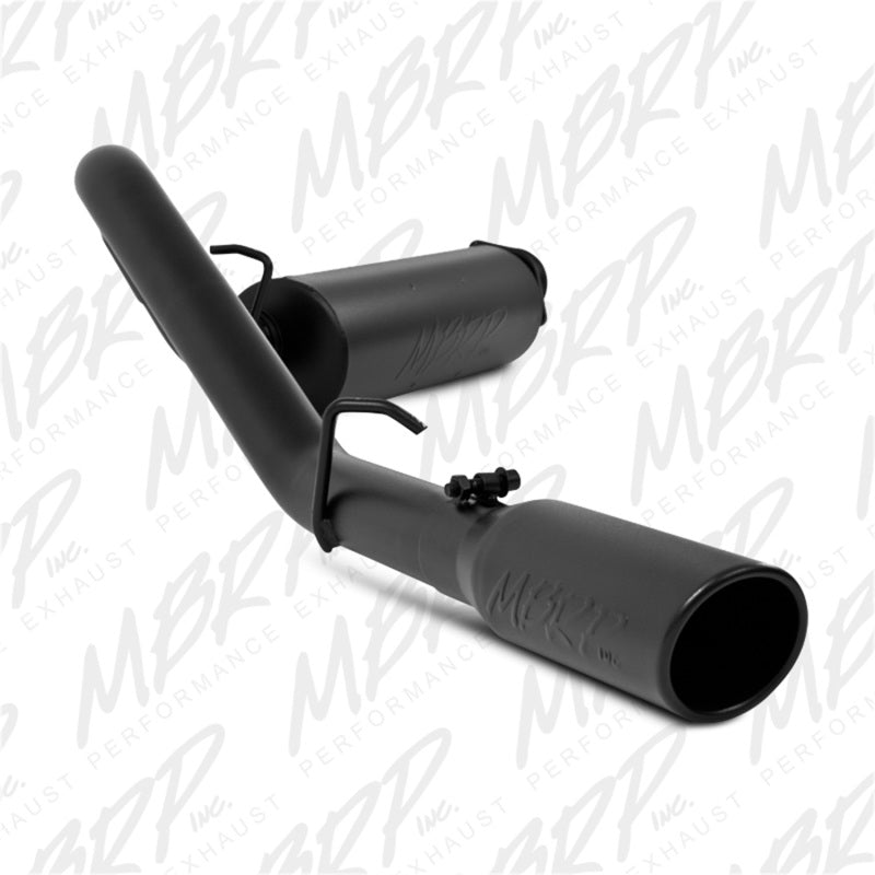 MBRP 00-06 Jeep Wrangler (TJ) Inline-4 2.5L Inline-6 MBRS5500BLK S5500BLK Photo - Primary