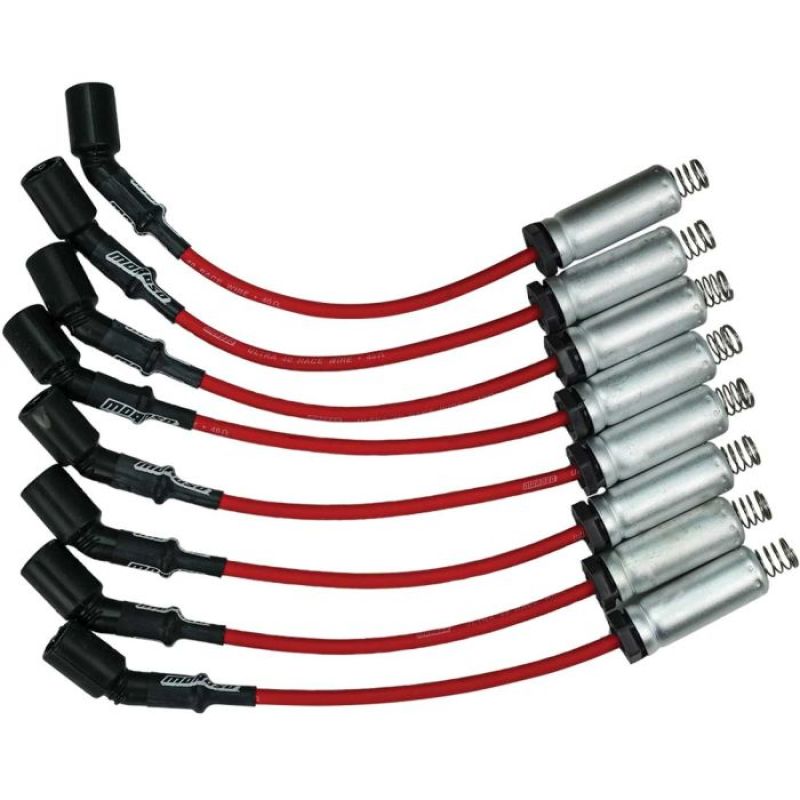 Moroso GM LS Ignition Wire Set - Ultra 40 - Unsleeved - Coil-On - 12in Wire - Red 73681 73681 User 1