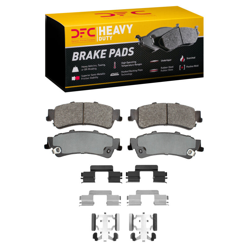 DFC DFC Semi Met Heavy Duty Pads Brakes, Rotors & Pads Brake Pads - OE main image