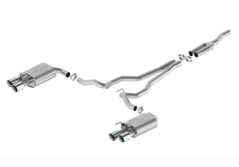 Ford Racing 2024 Mustang 2.3L Sport Active Cat-Back Exhaust - Chrome Tip M-5200-M2SC M-5200-M2SC Photo - Primary