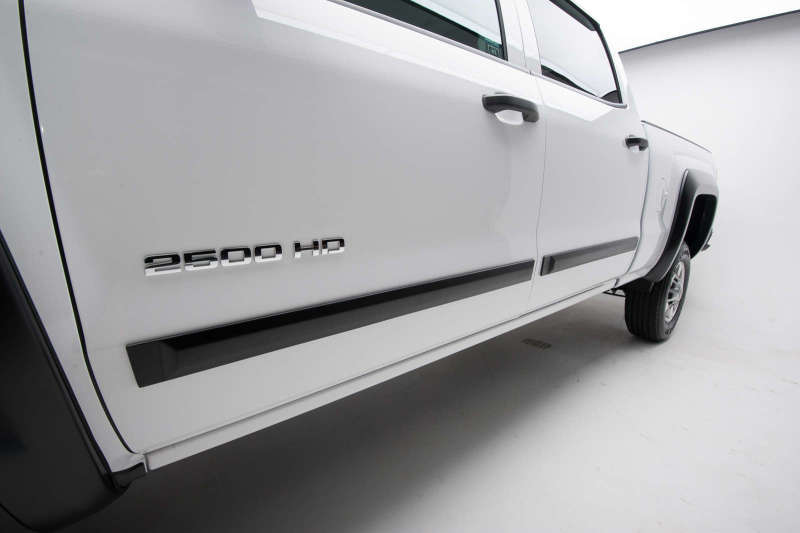 EGR Crew Cab Front 41.5in Rear 38in Rugged Style Body Side Moldings (951674) 951674 951674 Photo - Mounted