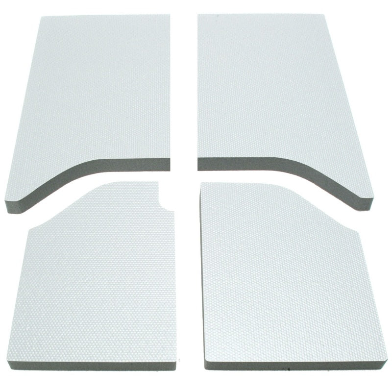 DEI 11-18 Jeep Wrangler JK 2-Door Boom Mat Headliner - 4 Piece - White 50142 50142 Photo - Primary