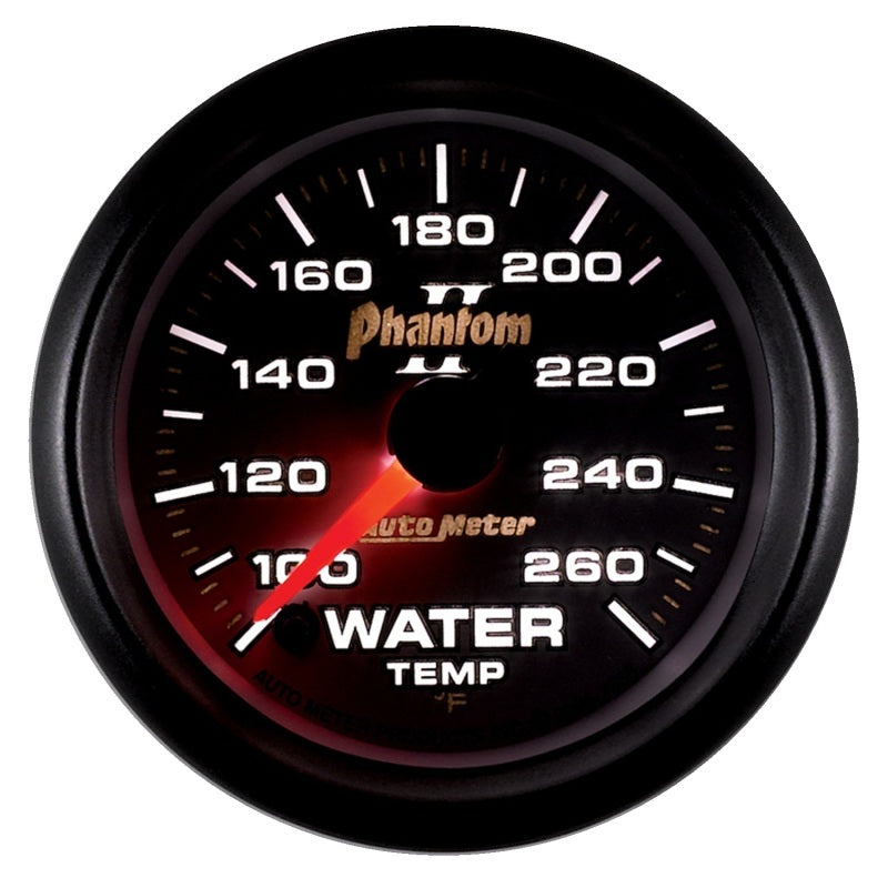 Autometer Gauge, Water Temp, 2 1/16", 100-260 Deg. F, Digital Stepper Motor 7555 User 2