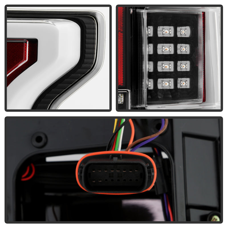 SPYDER 18-20 Ford F150 w/ Rear Blind Spot LED Tail Lights - Black (ALT-YD-FF15018BS-LED-BK) 5088550 5088550 User 2