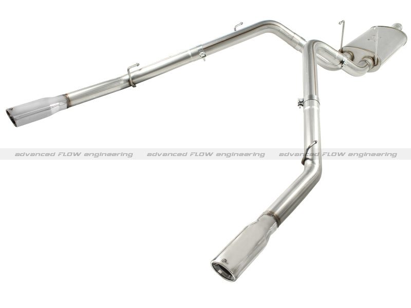aFe Mach Force-Xp 3in Cat-Back Exhaust System with Dual Polished Tips - Do 49-42013-P Photo - Primary