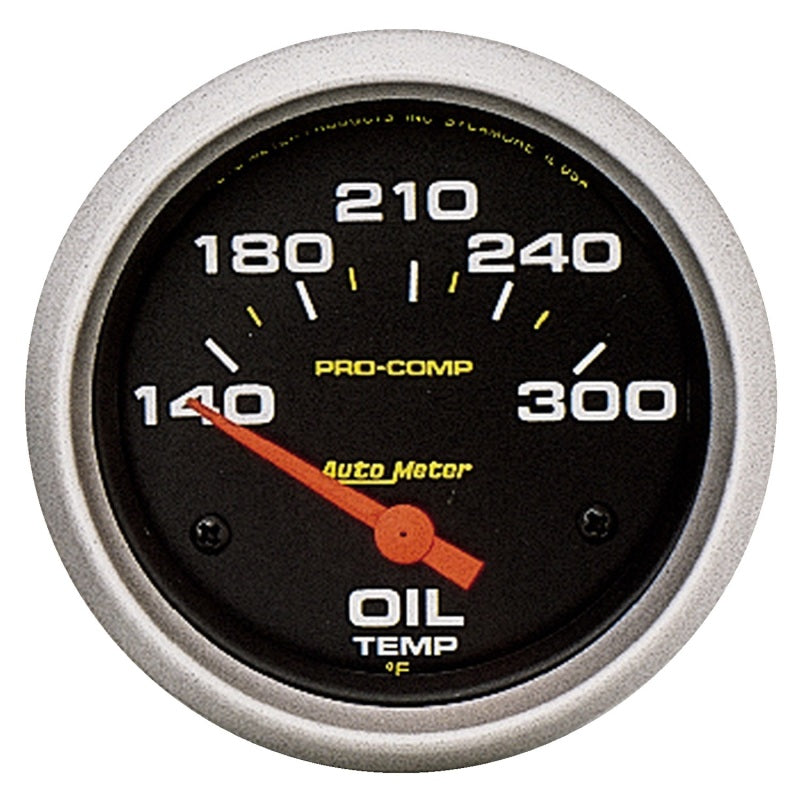 Autometer Gauge, Oil Temp, 2 5/8", 140-300 Deg F, Electric, Pro-Comp 5447 Photo - Primary