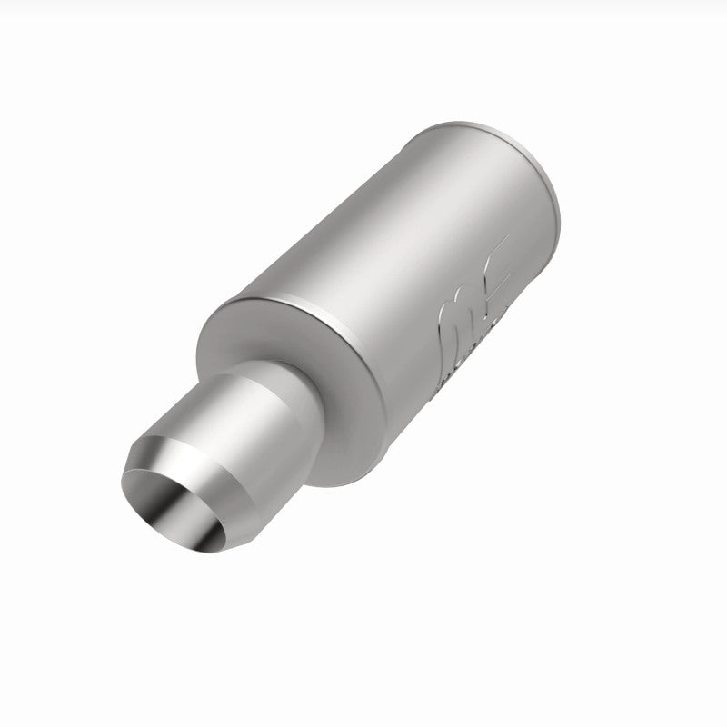 MagnaFlow 7" Round Center/Center Performance Muffler With Tip 14836 360 Degree Image Set
