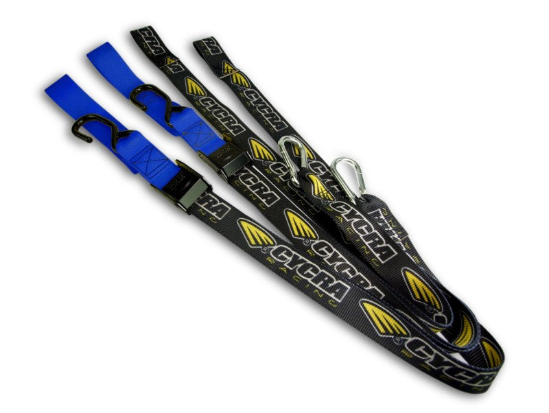 Cycra Tie Down Set Blue 1CYC-3081-62 1CYC-3081-62 Photo - Primary