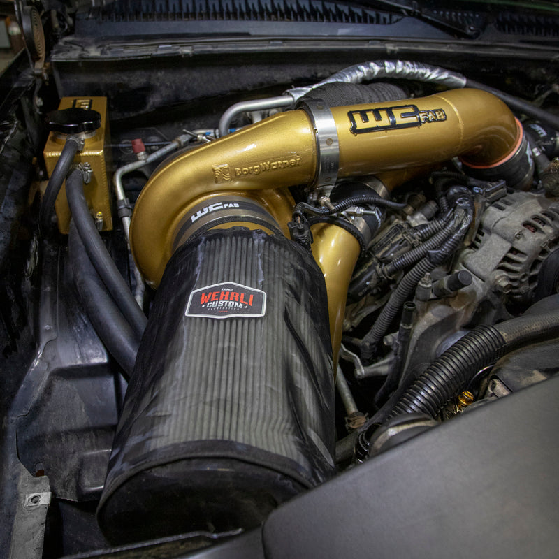Wehrli 01-04 Chevrolet 6.6L LB7 Duramax S400 Twin Turbo Kit (No Turbo) - Gloss Black WCF100570-GB WCF100570-GB User 3