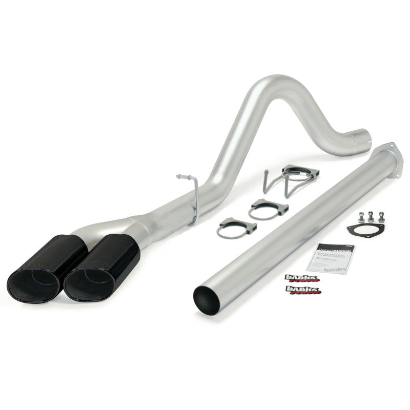 Banks Power 11-13 Ford 6.7L F250-350 Monster Exhaust System - SS Single-Dual 49789-B Photo - Primary