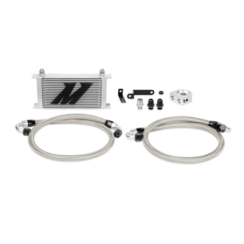 Mishimoto Silver Oil Cooler Kit - Subaru WRX STi 2008 - 2015+ MMOC-STI-08 Photo - Primary
