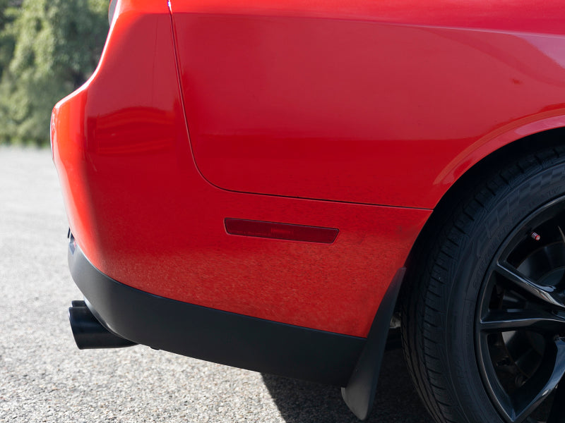 aFe MACH Force-Xp 2-1/2in 304 SS Cat-Back Exhaust 15-21 Dodge Challenger V6-3.6L - Quad Black Tip 49-32067-B 49-32067-B Photo - Mounted