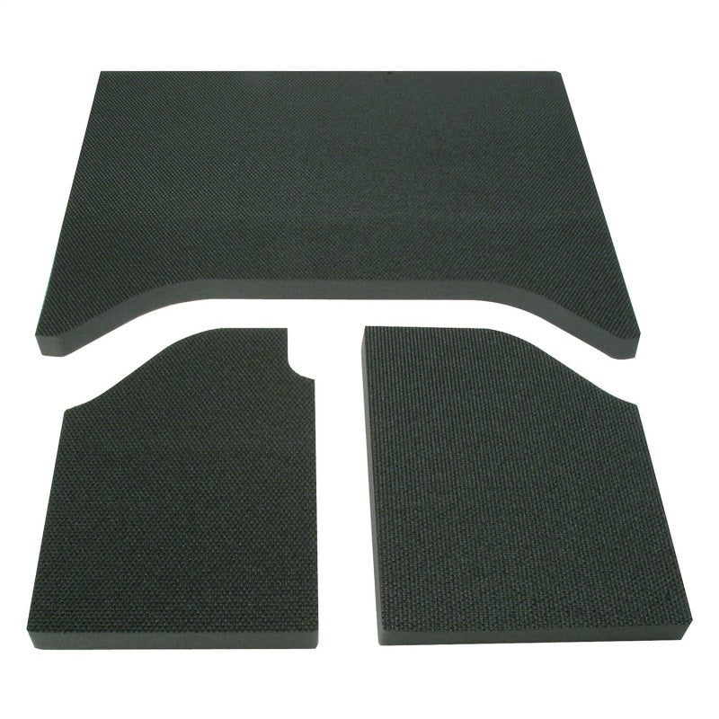 DEI 07-10 Jeep Wrangler JK 2-Door Boom Mat Headliner - 3 Piece - Black 50132 50132 Photo - Primary