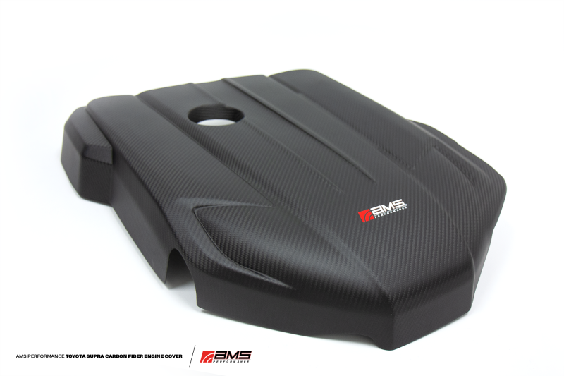 AMS Performance 2020+ Toyota GR Supra Carbon Fiber Engine Cover AMS.38.06.0001-1 AMS.38.06.0001-1 Photo - Primary