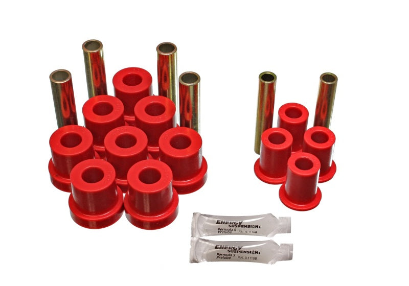 Energy Suspension Leaf Spring Bushing Set Red Chevrolet Blazer All 1988-1991 3.2130R Photo - Primary