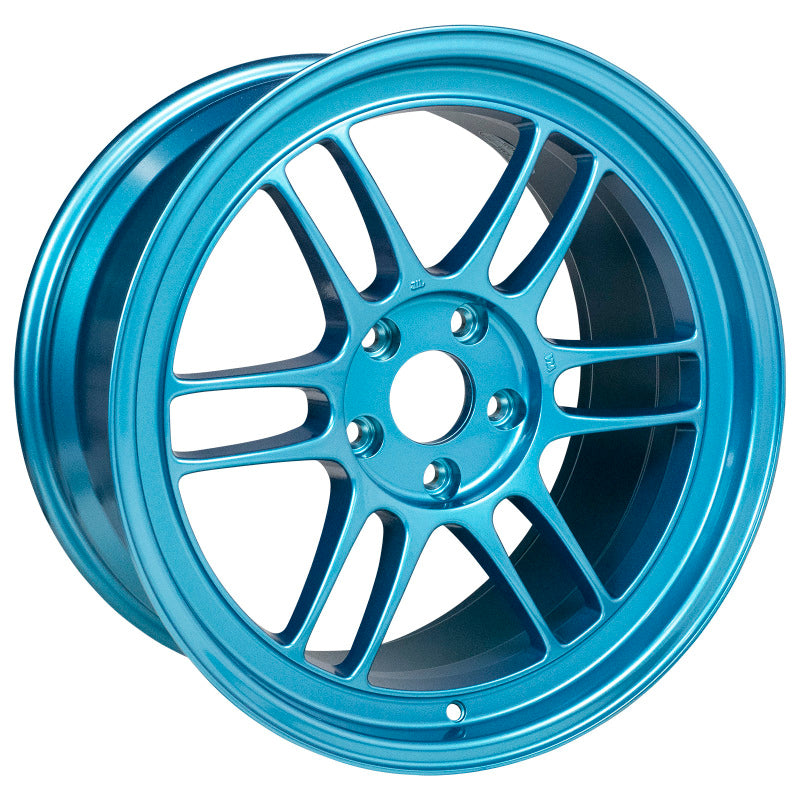 Enkei RPF1 18x9.5 5x114.3 38mm Offset 73mm Bore Emerald Blue Wheel (MOQ 40) 3798956538EB 3798956538EB Photo - Primary
