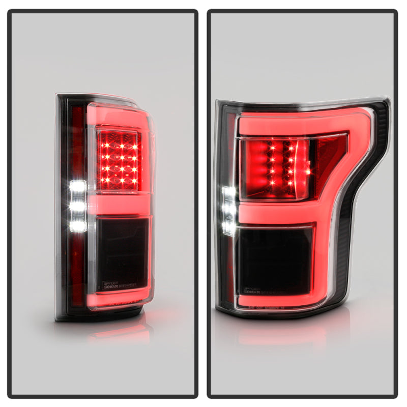 SPYDER 18-20 Ford F150 w/ Rear Blind Spot LED Tail Lights - Black (ALT-YD-FF15018BS-LED-BK) 5088550 5088550 User 4