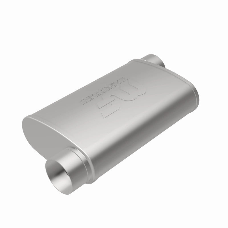 Magnaflow Muffler Mag 3in 409SS 14X4X9 3 O/O 11239 11239 360 Degree Image Set