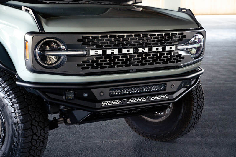 DV8 Offroad 21-22 Ford Bronco Competition Series Front Bumper FBBR-04 FBBR-04 Photo - Unmounted