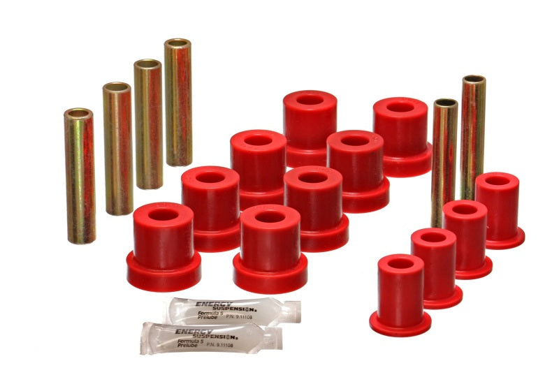 Energy Suspension Leaf Spring Bushing Set Red Chevrolet Blazer All 1969-1970 3.2131R Photo - Primary