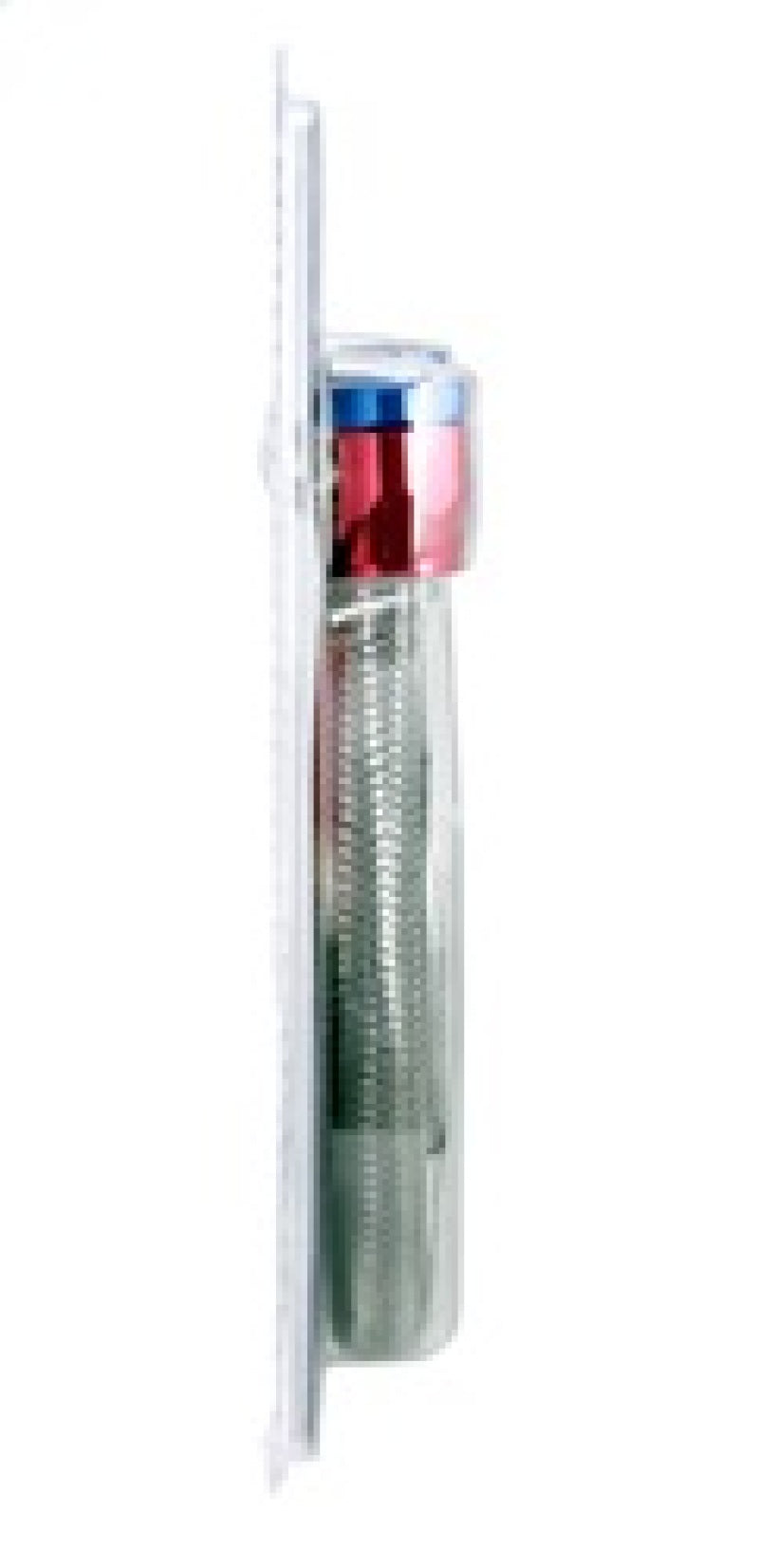 Spectre Stainless Steel Flex Fuel Line 3/8in. ID - 3ft. w/Clamps Red/Blue 29490 29490 Photo - in package