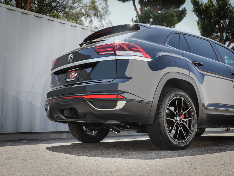 aFe 20-24 VW Atlas Cross Sport L4 2.0L/V6 3.6L MACH Force-Xp SS Hi-Tuck Cat-Back Exhaust 49-36453 49-36453 Photo - Mounted