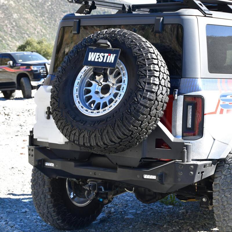 Westin 18-25 Wrangler JL Aceessory For XTS Rear - P/S Swingout - Tex. Blk 59-732255 59-732255 Photo - Mounted