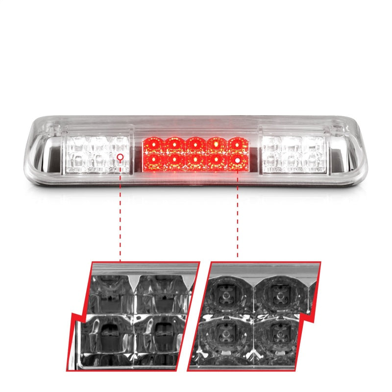 Anzo 2004-2008 Ford F-150 LED 3rd Brake Light Chrome B - Series 531088 Photo - Unmounted