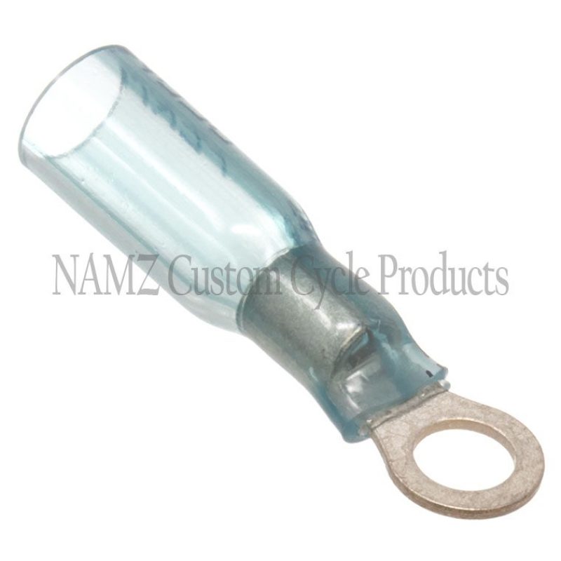 NAMZ Heat Sealable No.10 Ring Terminals 22-18g (25 Pack) NIS-19164-0034 NIS-19164-0034 Photo - Primary