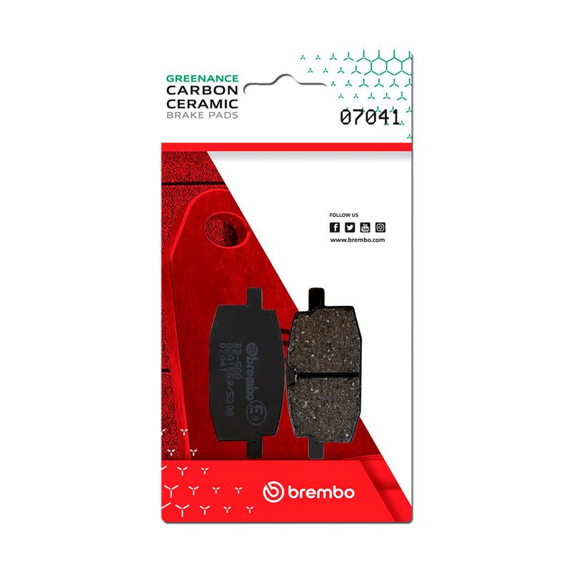 Brembo OE Yamaha Axis/Yamaha Bws/Yamaha Zest/Yamaha Crz Carbon Ceramic Brake Pad - Front 07041 07041 User 1