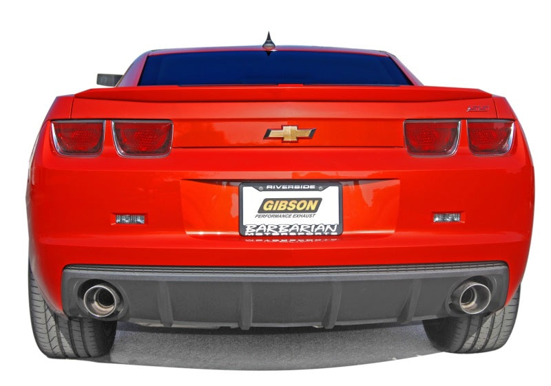 Gibson 2010 Chevrolet Camaro SS 6.2L 2.25in Cat-Back Dual Exhaust - Aluminized 320002 320002 Photo - Mounted