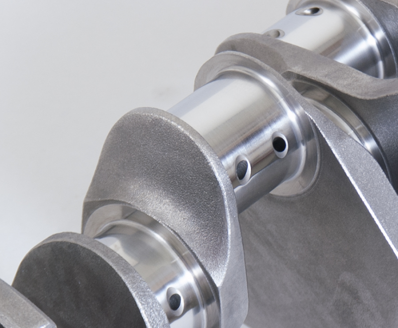 Eagle Chevrolet 305/350 Small Block 2pc Rear Seal 3.75in Stroke Internal Balance Cast Crank Shaft 10350375057I 10350375057I Photo - Close Up